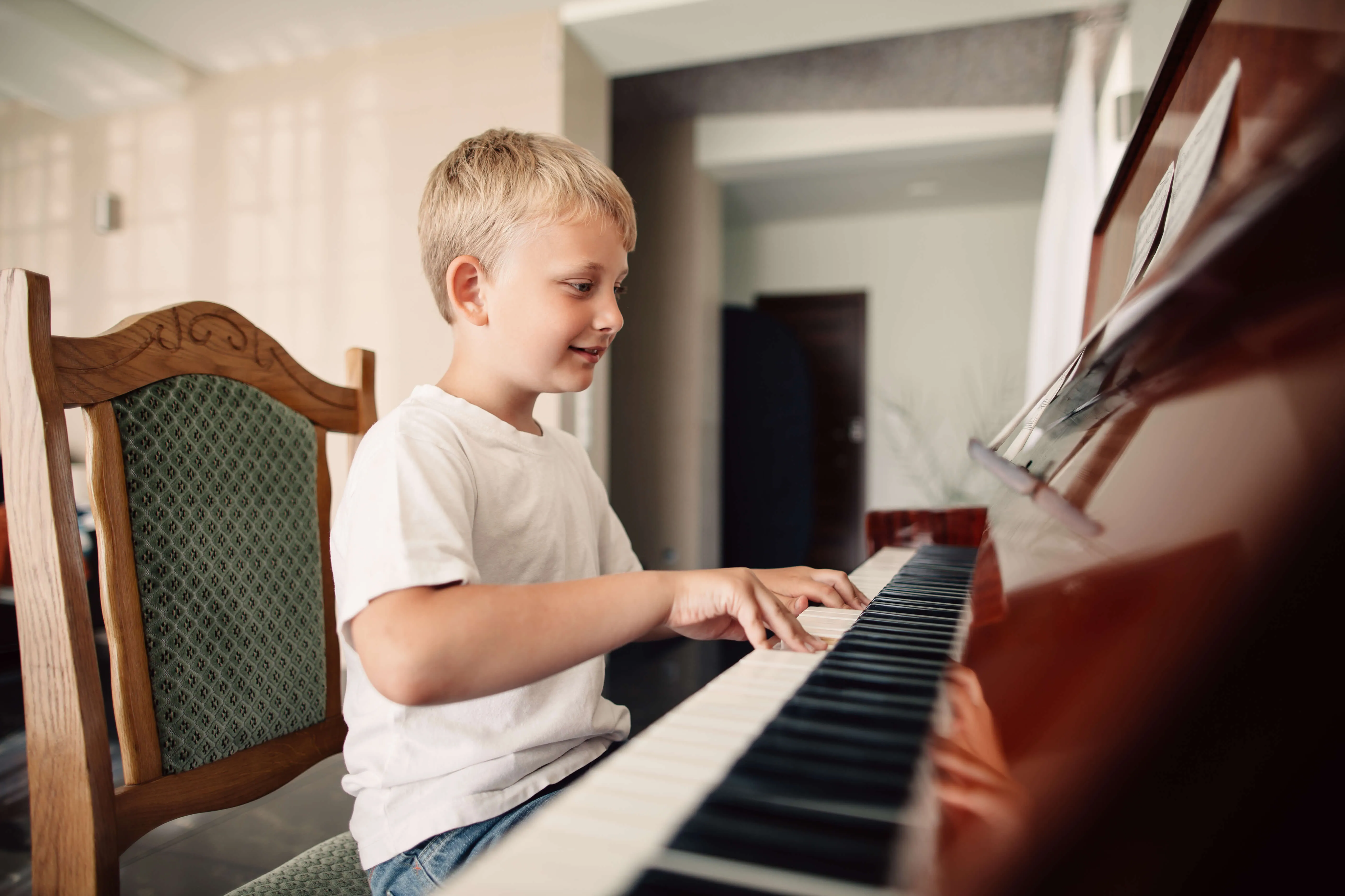 Piano lesson at Vida Piano School